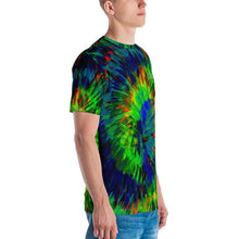 Load image into Gallery viewer, Green Tie Dye Solar Performance Short Sleeve-UnisexH2O RatzGreen Tie Dye Solar Performance Short Sleeve-Unisex