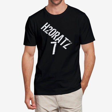 Men's H2OratZ 7 Blacke Heavy Cotton Adult T-Shirt - H2O Ratz