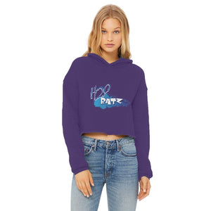 H2O Logo Ladies Cropped Raw Edge HoodieApparelalloverprint.itH2O Logo Ladies Cropped Raw Edge Hoodie