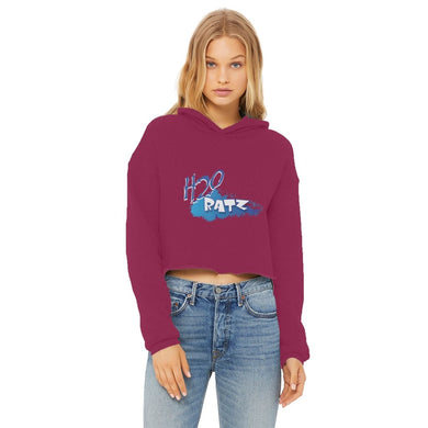 H2O Logo Ladies Cropped Raw Edge HoodieApparelalloverprint.itH2O Logo Ladies Cropped Raw Edge Hoodie