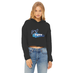 H2O Logo Ladies Cropped Raw Edge HoodieApparelalloverprint.itH2O Logo Ladies Cropped Raw Edge Hoodie