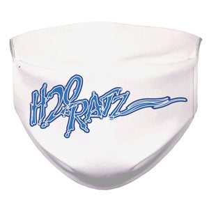 H2OratZ script logo Sublimation Face MaskApparelAOP+H2OratZ script logo Sublimation Face Mask