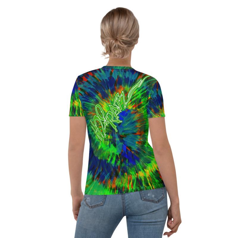 Green Tie Dye Solar Performance Short Sleeve-Unisex | H2O Ratz