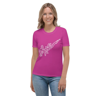 Ladies H2OratZ White Logo subC&S Pink T-shirtH2O RatzLadies H2OratZ White Logo subC&S Pink T-shirt