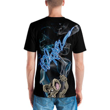 Load image into Gallery viewer, Men&#39;s Blue Smoke subCnS Black T-shirtH2O RatzMen&#39;s Blue Smoke subCnS Black T-shirt