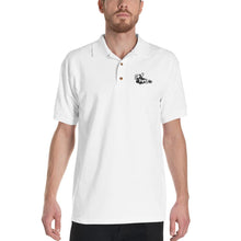 Load image into Gallery viewer, Mens H2OratZ Black Logo Embroidered Polo ShirtH2O RatzMens H2OratZ Black Logo Embroidered Polo Shirt
