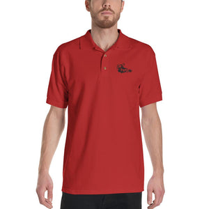 Mens H2OratZ Black Logo Embroidered Polo ShirtH2O RatzMens H2OratZ Black Logo Embroidered Polo Shirt