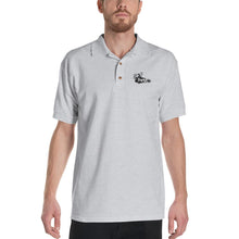 Load image into Gallery viewer, Mens H2OratZ Black Logo Embroidered Polo ShirtH2O RatzMens H2OratZ Black Logo Embroidered Polo Shirt