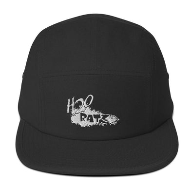 Unisex Camper H2OratZ White Logo 5 Panel CapH2O RatzUnisex Camper H2OratZ White Logo 5 Panel Cap