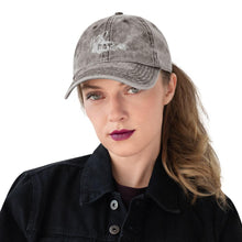 Load image into Gallery viewer, Unisex H2OratZ White Logo Vintage Cotton Twill CapH2O RatzUnisex H2OratZ White Logo Vintage Cotton Twill Cap