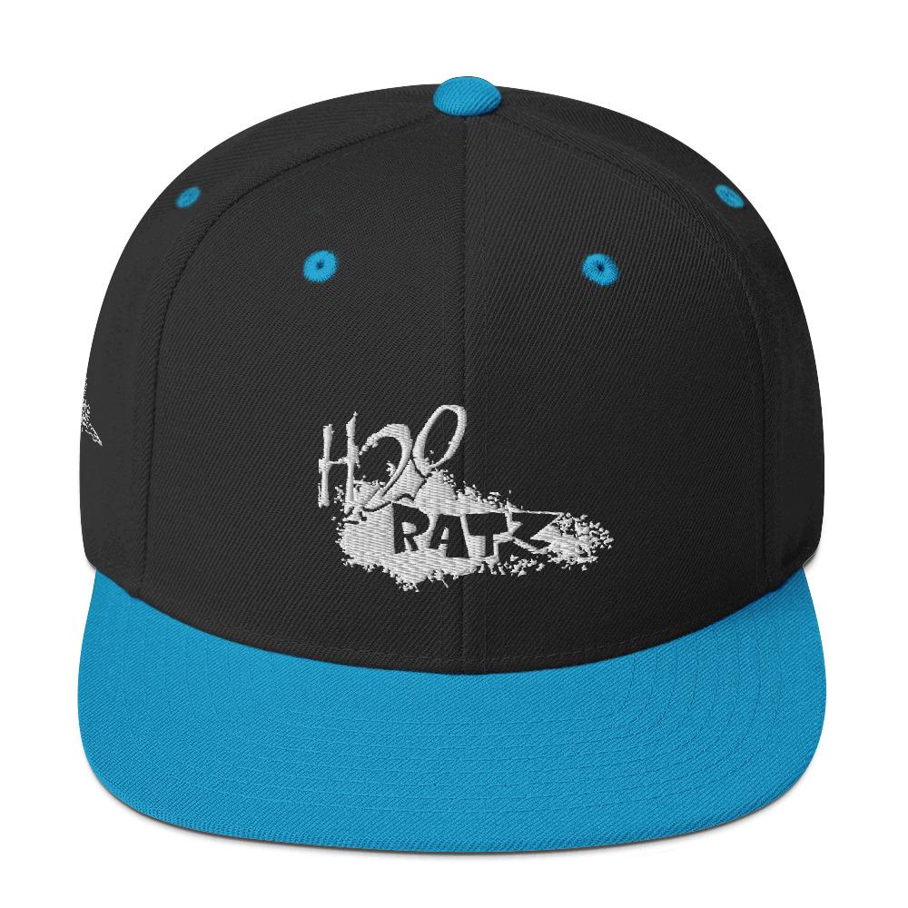 Unisex Dual White H2OratZ Snapback HathatH2O RatzUnisex Dual White H2OratZ Snapback Hat