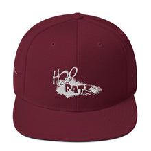 Load image into Gallery viewer, Unisex Dual White H2OratZ Snapback HathatH2O RatzUnisex Dual White H2OratZ Snapback Hat
