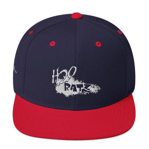 Unisex Dual White H2OratZ Snapback HathatH2O RatzUnisex Dual White H2OratZ Snapback Hat