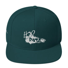 Load image into Gallery viewer, Unisex Dual White H2OratZ Snapback HathatH2O RatzUnisex Dual White H2OratZ Snapback Hat