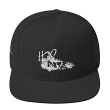 Load image into Gallery viewer, Unisex Dual White H2OratZ Snapback HathatH2O RatzUnisex Dual White H2OratZ Snapback Hat