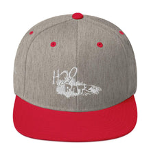 Load image into Gallery viewer, Unisex Dual White H2OratZ Snapback HathatH2O RatzUnisex Dual White H2OratZ Snapback Hat