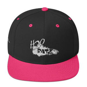 Unisex Dual White H2OratZ Snapback HathatH2O RatzUnisex Dual White H2OratZ Snapback Hat