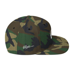 Unisex Dual White H2OratZ Snapback HathatH2O RatzUnisex Dual White H2OratZ Snapback Hat