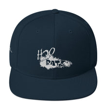 Load image into Gallery viewer, Unisex Dual White H2OratZ Snapback HathatH2O RatzUnisex Dual White H2OratZ Snapback Hat
