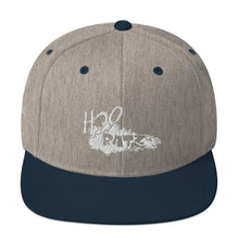 Load image into Gallery viewer, Unisex Dual White H2OratZ Snapback HathatH2O RatzUnisex Dual White H2OratZ Snapback Hat