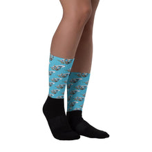 Load image into Gallery viewer, Raley ratZ Teal Blue Socks - H2O Ratz