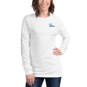 Raley ratZ Adut Unisex Long Sleeve Tee - H2O Ratz