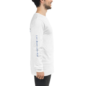 Raley ratZ Adut Unisex Long Sleeve Tee - H2O Ratz