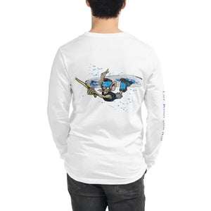 Raley ratZ Adut Unisex Long Sleeve Tee - H2O Ratz