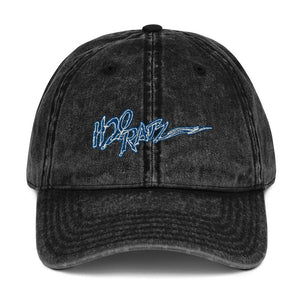 Unisex Script Vintage Cotton Twill Cap - H2O Ratz