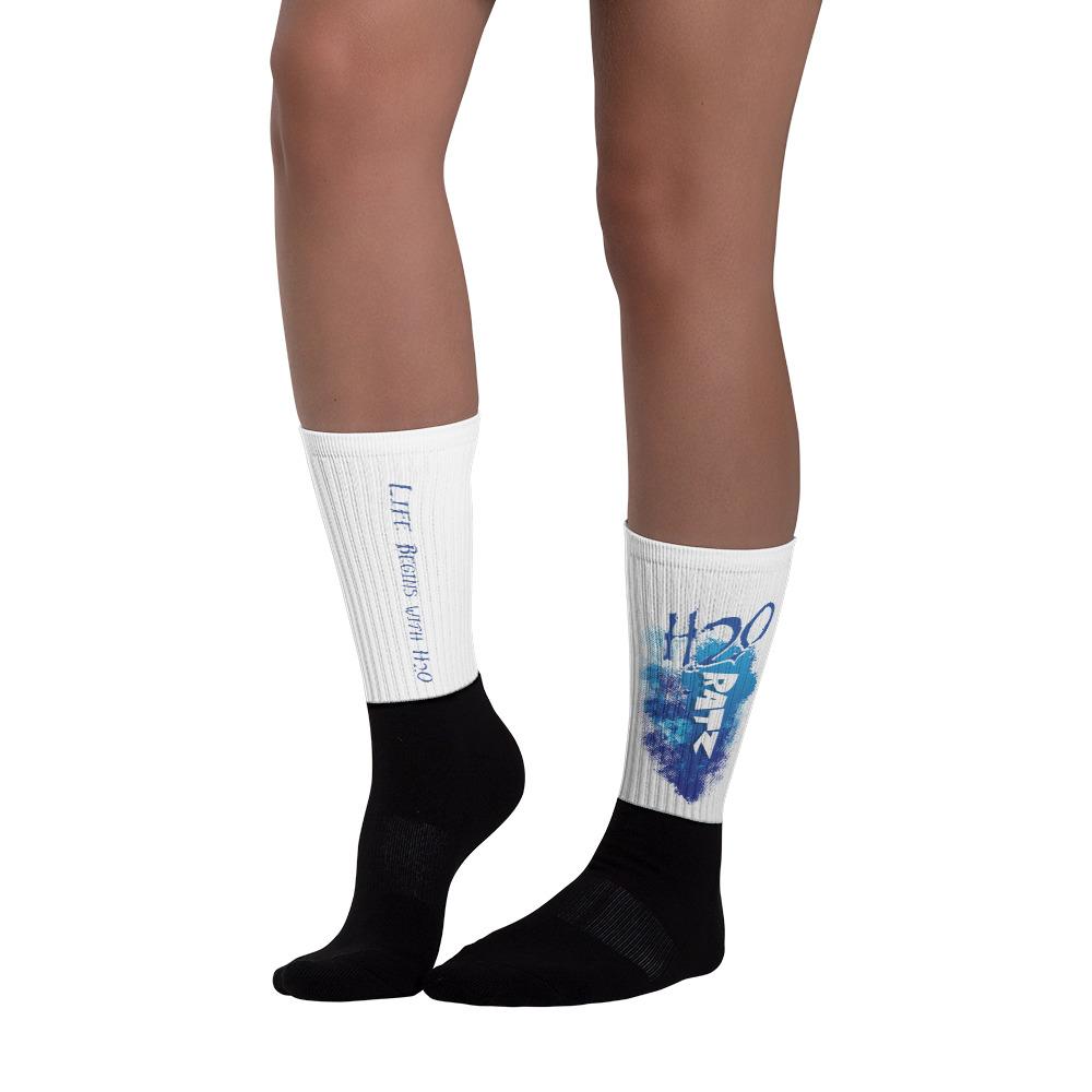 Unisex Slogan Sublimated Socks - H2O Ratz